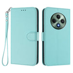 Oppo Reno12 F 4G / Oppo Reno12 FS 5G / Oppo Reno12 F 5G Läderfodral Plånboksfodral med stativ och handledsrem