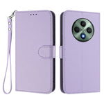 Oppo Reno12 F 4G / Oppo Reno12 FS 5G / Oppo Reno12 F 5G Läderfodral Plånboksfodral med stativ och handledsrem