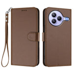 For Xiaomi Civi 5 Pro 5G Leather Case Wallet Stand Phone Cover with Wrist Strap