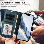 For OnePlus 13 Leather Case Wallet Stand Phone Cover with Wrist Strap