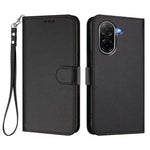 For Xiaomi Redmi A5 NFC (EU) (173.45mm) Leather Case Wallet Stand Phone Cover with Wrist Strap