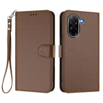 For Xiaomi Redmi A5 NFC (EU) (173.45mm) Leather Case Wallet Stand Phone Cover with Wrist Strap