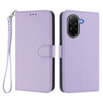For Xiaomi Redmi A5 NFC (EU) (173.45mm) Leather Case Wallet Stand Phone Cover with Wrist Strap