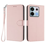 Xiaomi Poco X6 5G / Xiaomi Redmi Note 13 Pro 5G Läderfodral Plånboksfodral med handledsrem