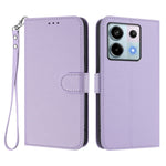 Xiaomi Poco X6 5G / Xiaomi Redmi Note 13 Pro 5G Läderfodral Plånboksfodral med handledsrem