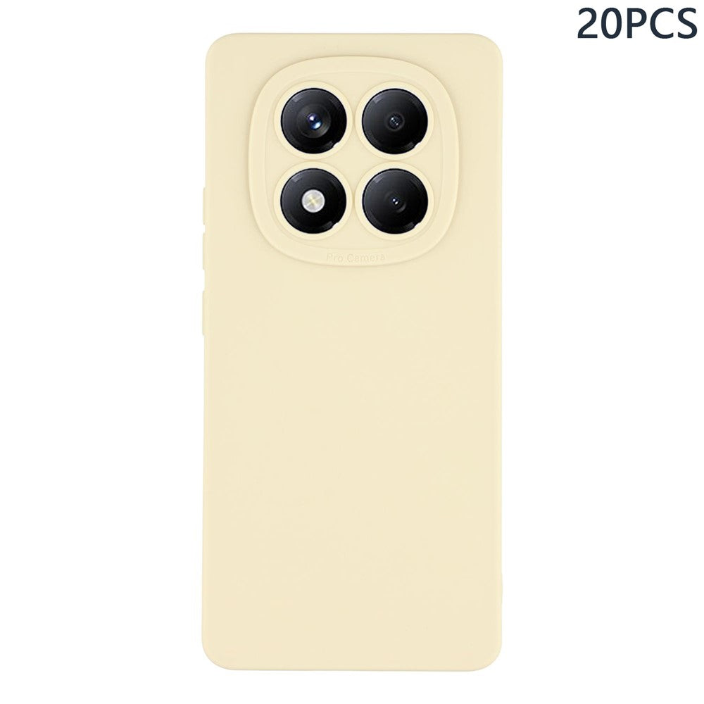 Bulk Purchasing 20Pcs For Xiaomi Redmi Note 14 Pro 5G / Poco X7 5G Case Precise Cutouts 1.3mm TPU Matte Phone Cover
