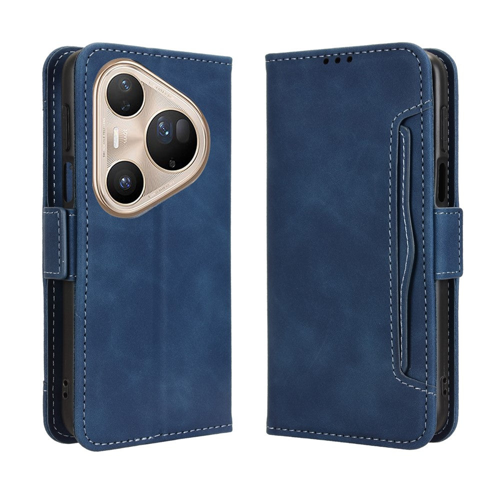 For Huawei Pura 80 Pro+ / Huawei Pura 80 Pro Leather Case Phone Wallet Cover with Multiple Card Slots