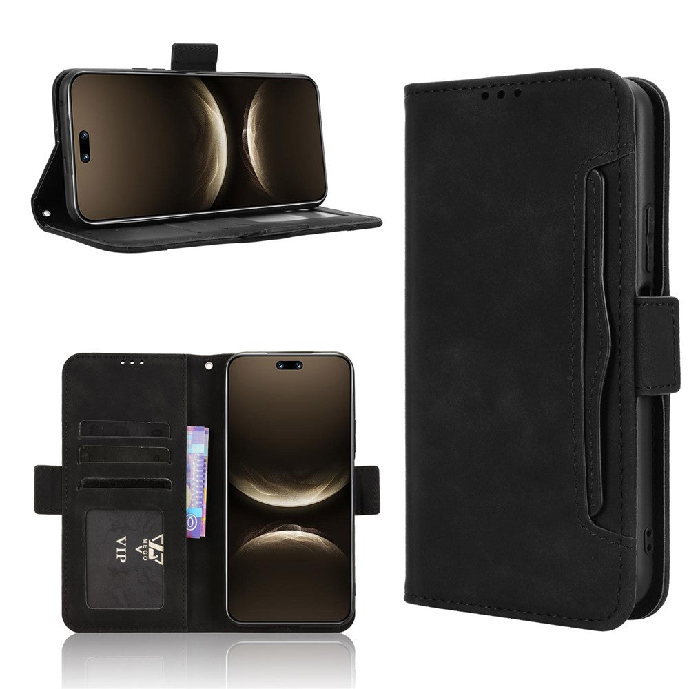 For Huawei nova 14 Pro 5G Leather Case Phone Wallet Cover with Multiple Card Slots