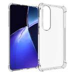 WANLONFENG För OnePlus Nord CE4 5G Bakstycke TM-serien 2.0mm Genomskinligt TPU-mobilskal (stort linshål)