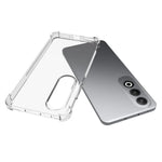 WANLONFENG För OnePlus Nord CE4 5G Bakstycke TM-serien 2.0mm Genomskinligt TPU-mobilskal (stort linshål)