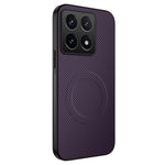 WANLONFENG For Xiaomi 14T Case Magnetic Case  TQ Series Carbon Fiber Texture PC TPU Phone Cover