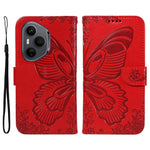For Honor 400 Pro 5G (Global) Case Butterfly Pattern PU Leather Folio Flip Phone Cover