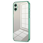 Til Samsung Galaxy A08 5G / A08 4G / A07 4G Cover Galvaniseret Ramme Blødt TPU Telefoncover