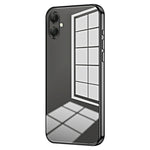 Til Samsung Galaxy A08 5G / A08 4G / A07 4G Cover Galvaniseret Ramme Blødt TPU Telefoncover