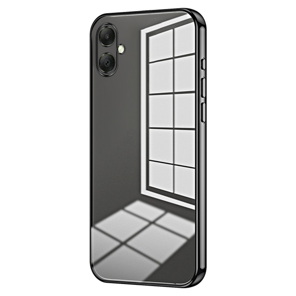 Til Samsung Galaxy A08 5G / A08 4G / A07 4G Cover Galvaniseret Ramme Blødt TPU Telefoncover