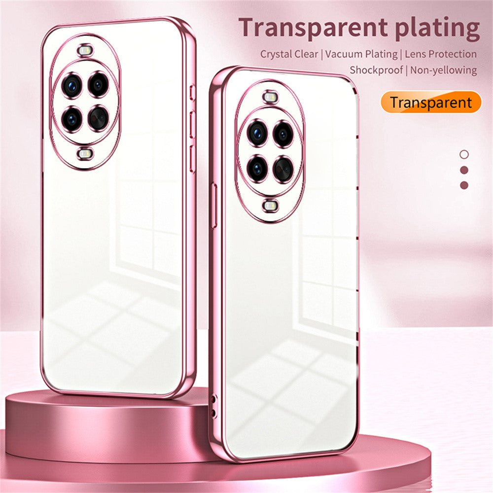 For Huawei nova 14 Pro 5G Case Electroplating Frame Soft TPU Phone Cover