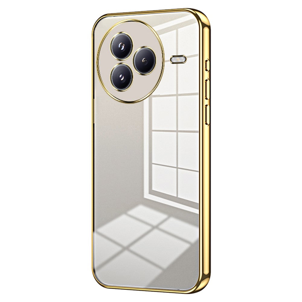 For Xiaomi Civi 5 Pro 5G Case Electroplating Frame Soft TPU Phone Cover