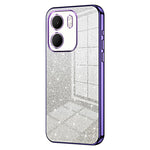 For Oppo A5x 5G Case Electroplating Gradient Glitter TPU Phone Cover