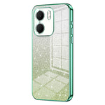 For Oppo A5x 5G Case Electroplating Gradient Glitter TPU Phone Cover