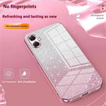 For Samsung Galaxy A08 5G / A08 4G / A07 4G Case Electroplating Gradient Glitter TPU Phone Cover