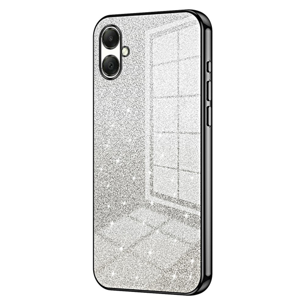 For Samsung Galaxy A08 5G / A08 4G / A07 4G Case Electroplating Gradient Glitter TPU Phone Cover