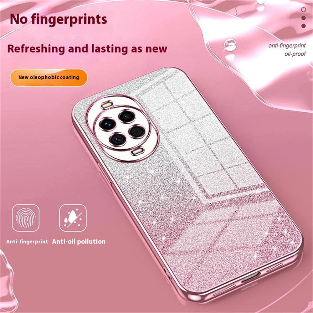 For Huawei nova 14 5G Case Electroplating Gradient Glitter TPU Phone Cover
