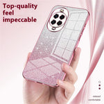 For Huawei nova 14 5G Case Electroplating Gradient Glitter TPU Phone Cover