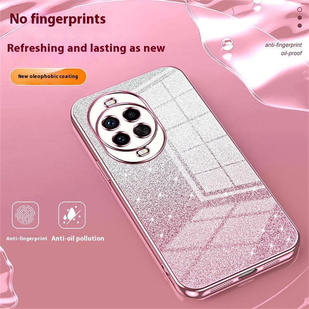 For Huawei nova 14 Pro 5G Case Electroplating Gradient Glitter TPU Phone Cover