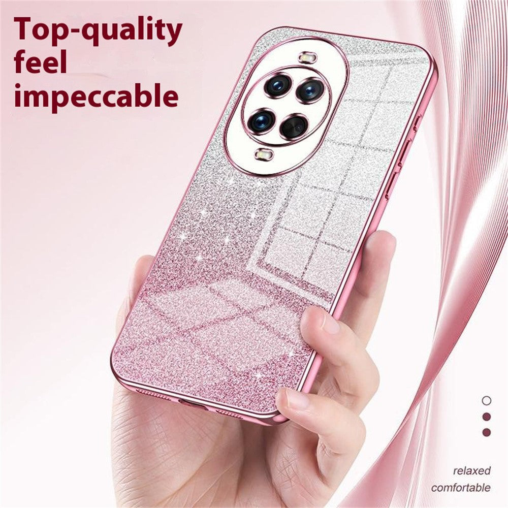 Huawei Nova 14 Ultra 5G-skal Galvaniserat Gradient Glitter TPU-mobilskal