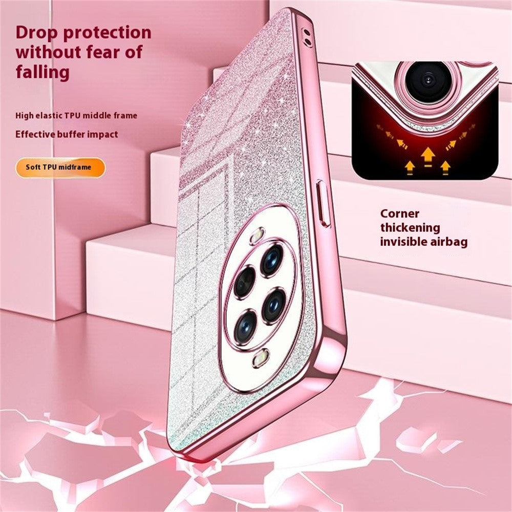 Huawei Nova 14 Ultra 5G-skal Galvaniserat Gradient Glitter TPU-mobilskal