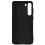 For Samsung Galaxy S23+ Shockproof Flexible TPU Phone Cover Black Matte Drop-Proof Grip Case