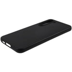 For Samsung Galaxy S23+ Shockproof Flexible TPU Phone Cover Black Matte Drop-Proof Grip Case