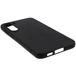 For Samsung Galaxy S23+ Shockproof Flexible TPU Phone Cover Black Matte Drop-Proof Grip Case