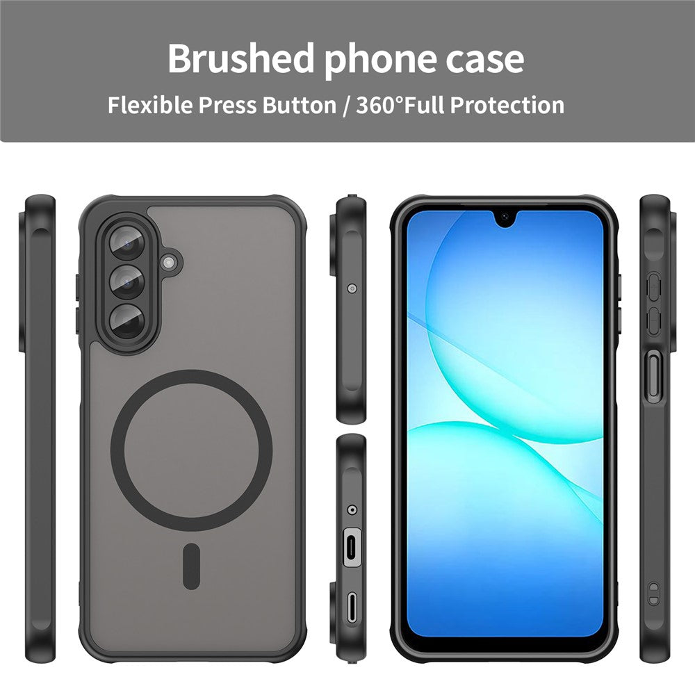 For Samsung Galaxy A18 5G / A18 4G / A17 5G / A17 4G Magnetic Case Anti Drop PC + TPU Phone Cover