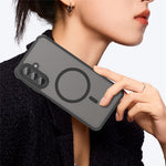 For Samsung Galaxy A18 5G / A18 4G / A17 5G / A17 4G Magnetic Case Anti Drop PC + TPU Phone Cover