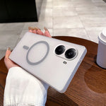For Xiaomi Redmi Turbo 4 5G Magnetic Case Precise Cutouts Matte PC Phone Cover