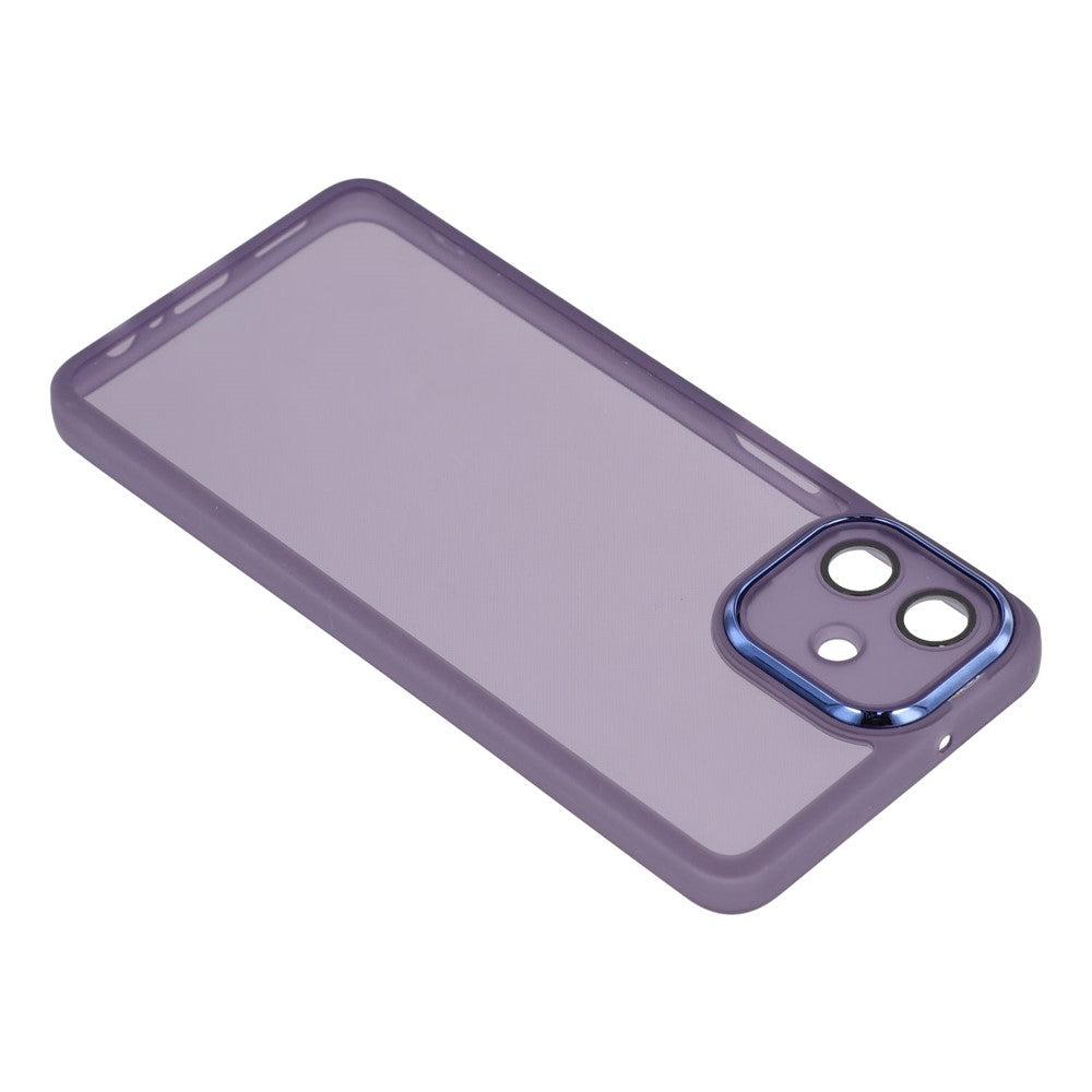 Til Samsung Galaxy A08 5G / A08 4G / A07 4G cover med galvaniseret kamera og TPU-telefoncover