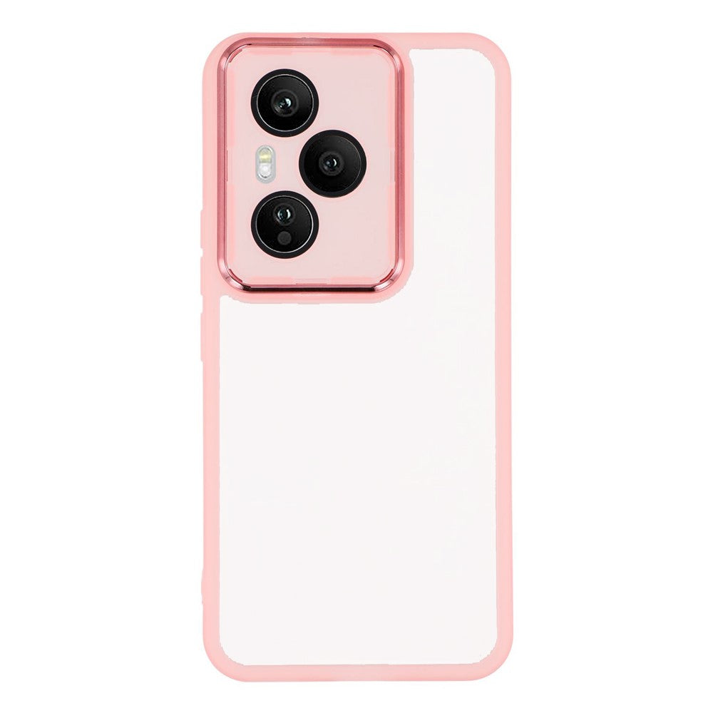 For Honor 400 Pro 5G (Global) Case Electroplated Camera Frame TPU Phone Cover