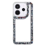 For Xiaomi Redmi Note 14 4G (163.25mm) Case Glitter Epoxy Soft TPU Clear Back Cover