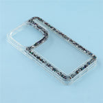 For Xiaomi Redmi Note 14 4G (163.25mm) Case Glitter Epoxy Soft TPU Clear Back Cover