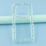 For Xiaomi Redmi Note 14 Pro 5G / Poco X7 5G Case Glitter Epoxy Soft TPU Clear Back Cover