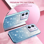 KADEM For Xiaomi Poco M7 Pro 5G Case Flower TPU Flexible Gradient Phone Cover