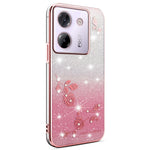 KADEM For Xiaomi Poco M7 Pro 5G Case Flower TPU Flexible Gradient Phone Cover