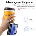 For Samsung Galaxy Z Flip7 5G Case Card Holder Kickstand Retro Texture Leather Back Cover