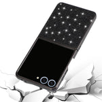 Til Samsung Galaxy Z Flip7 5G Cover PC Sparkling Glitter Telefon Bagcover
