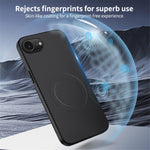 WANLONFENG For iPhone 17e / 16e Case Compatible with MagSafe  TQ Series Carbon Fiber Texture PC TPU Phone Cover