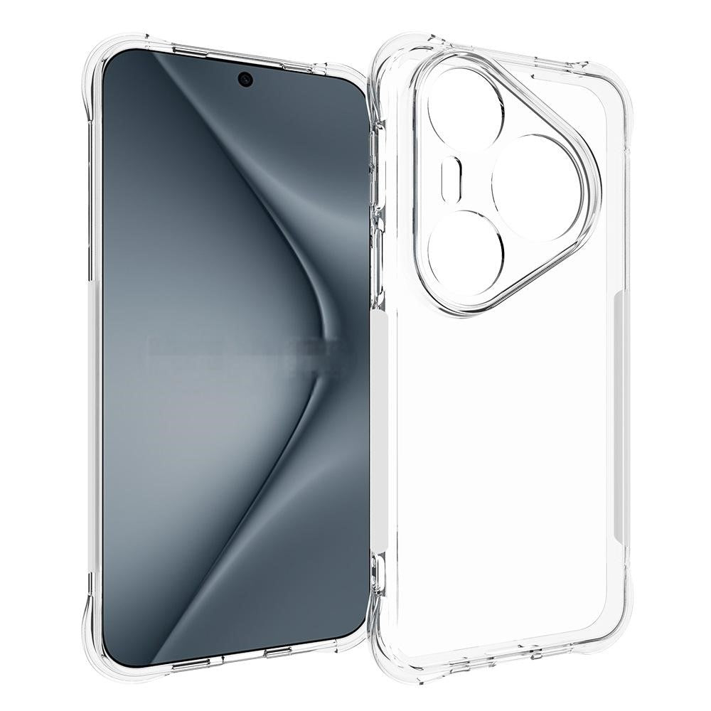 WANLONFENG For Huawei Pura 80 Pro / 80 Pro+ Clear TPU Case  TM Series 2.0mm Phone Back Cover