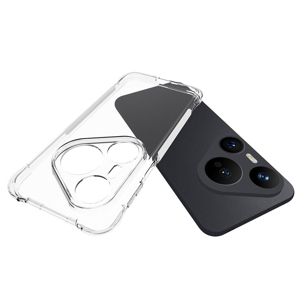 WANLONFENG For Huawei Pura 80 Pro / 80 Pro+ Clear TPU Case  TM Series 2.0mm Phone Back Cover