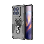 WANLONFENG til Motorola Edge 60 Pro 5G cover PC TPU Bagside Kickstand med hærdet glas