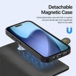 DUX DUCIS For iPhone 17 Case  Lawa Series Detachable Magnetic Cowhide Leather Cover Zipper Wallet
